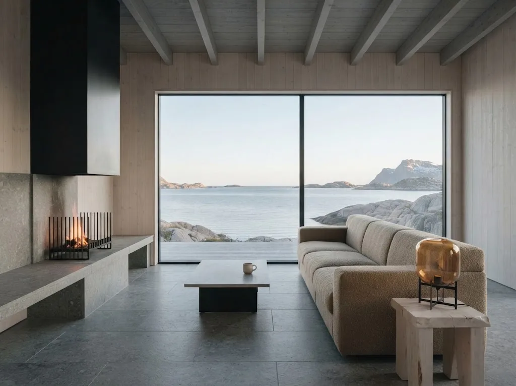 Artist's impression of the great room in the planned Island Residence